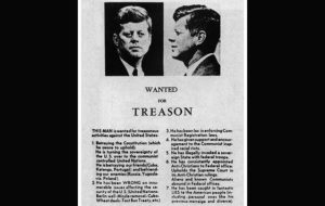 jfk-wanted-for-treason-handbill-300x190 Experts: Deep State Killed JFK For His Cuba Policy, Peace Advocacy,