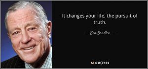 ben-bradlee-pursuit-of-truth-300x141 Rights Pioneer's Obit Prompts Disputes Over JFK Murder Half-Truths